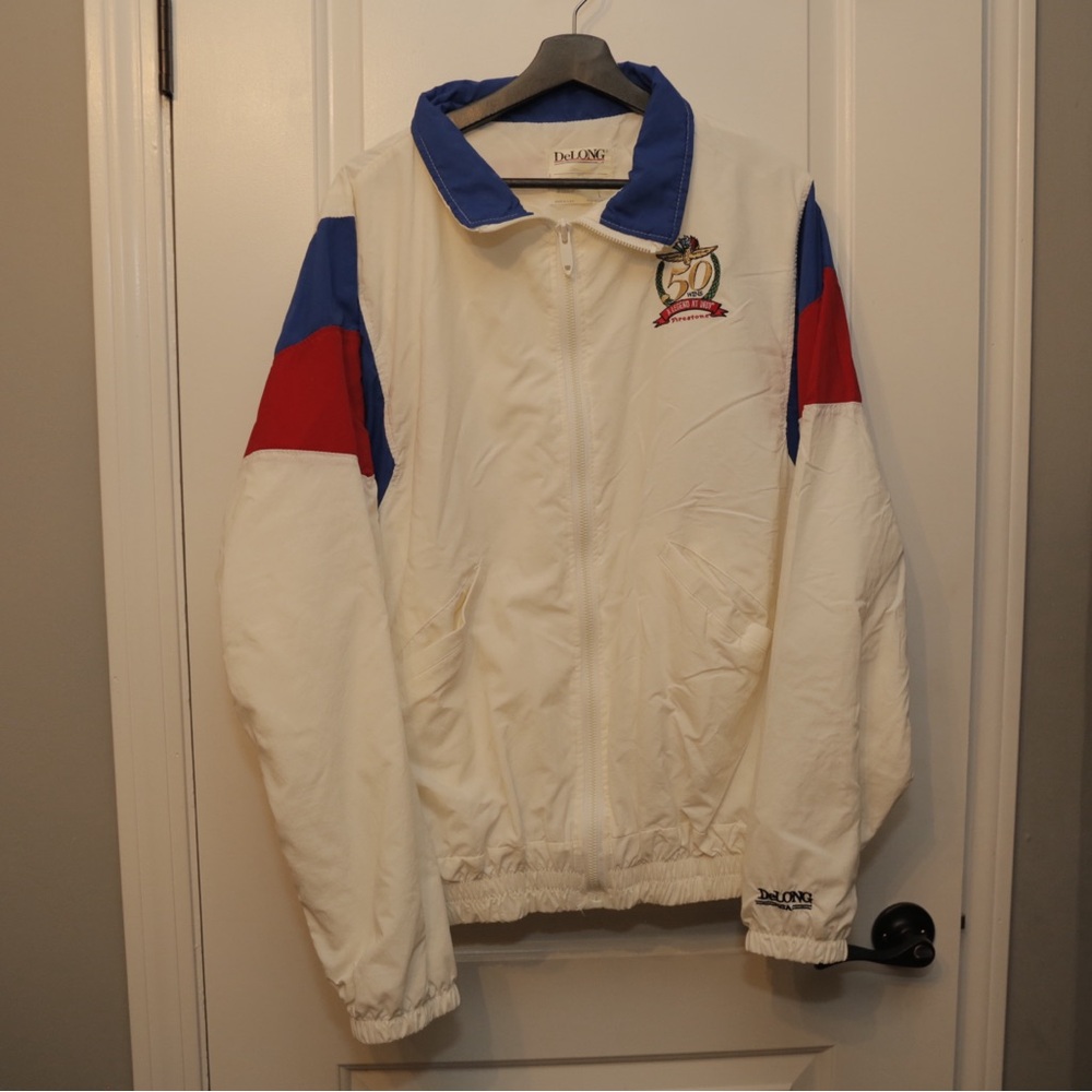 Vintage Firestone Racing 50 Wins Jacket